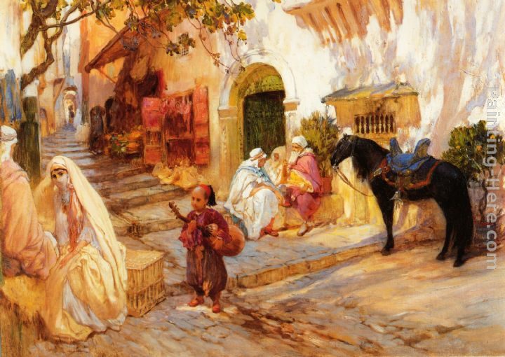 Frederick Arthur Bridgman A Street in Algeria
